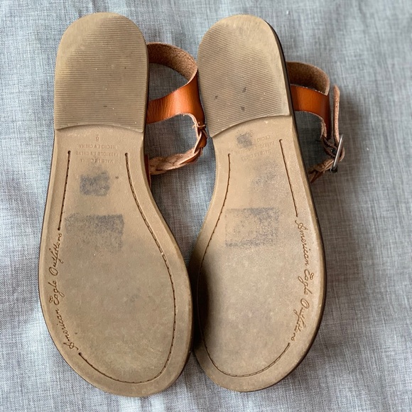 American Eagle Outfitters Braided T-strap Sandals - Picture 4 of 5